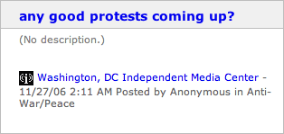 any good protests coming up?